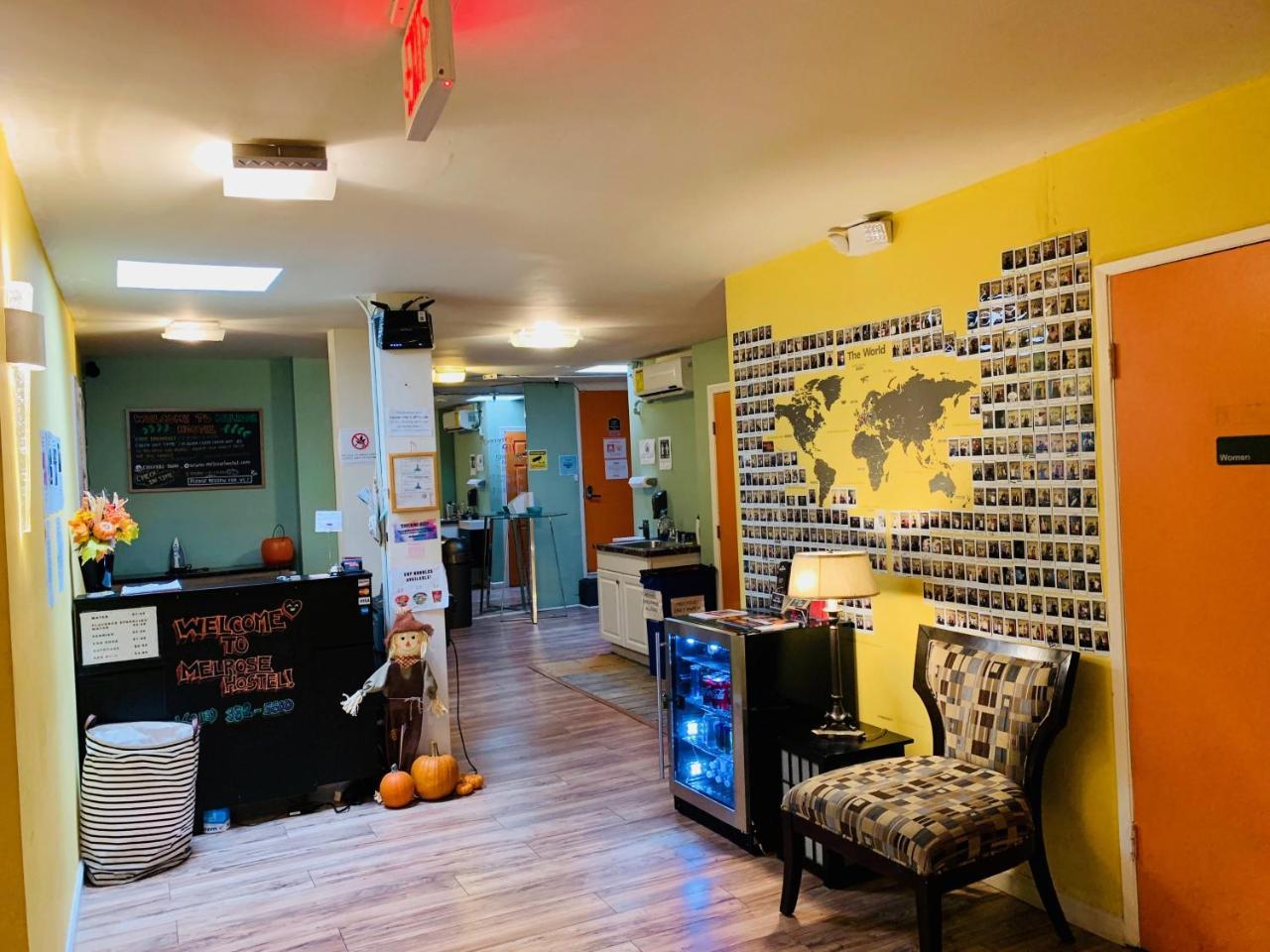 Melrose Hostel (Adults Only) Los Angeles Esterno foto
